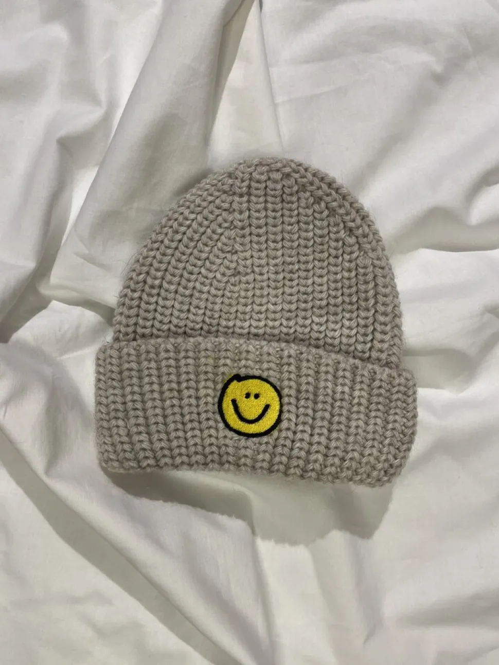Atelier Pomme | ROCK THAT BEANIE BABY 6-12M | SMILEY