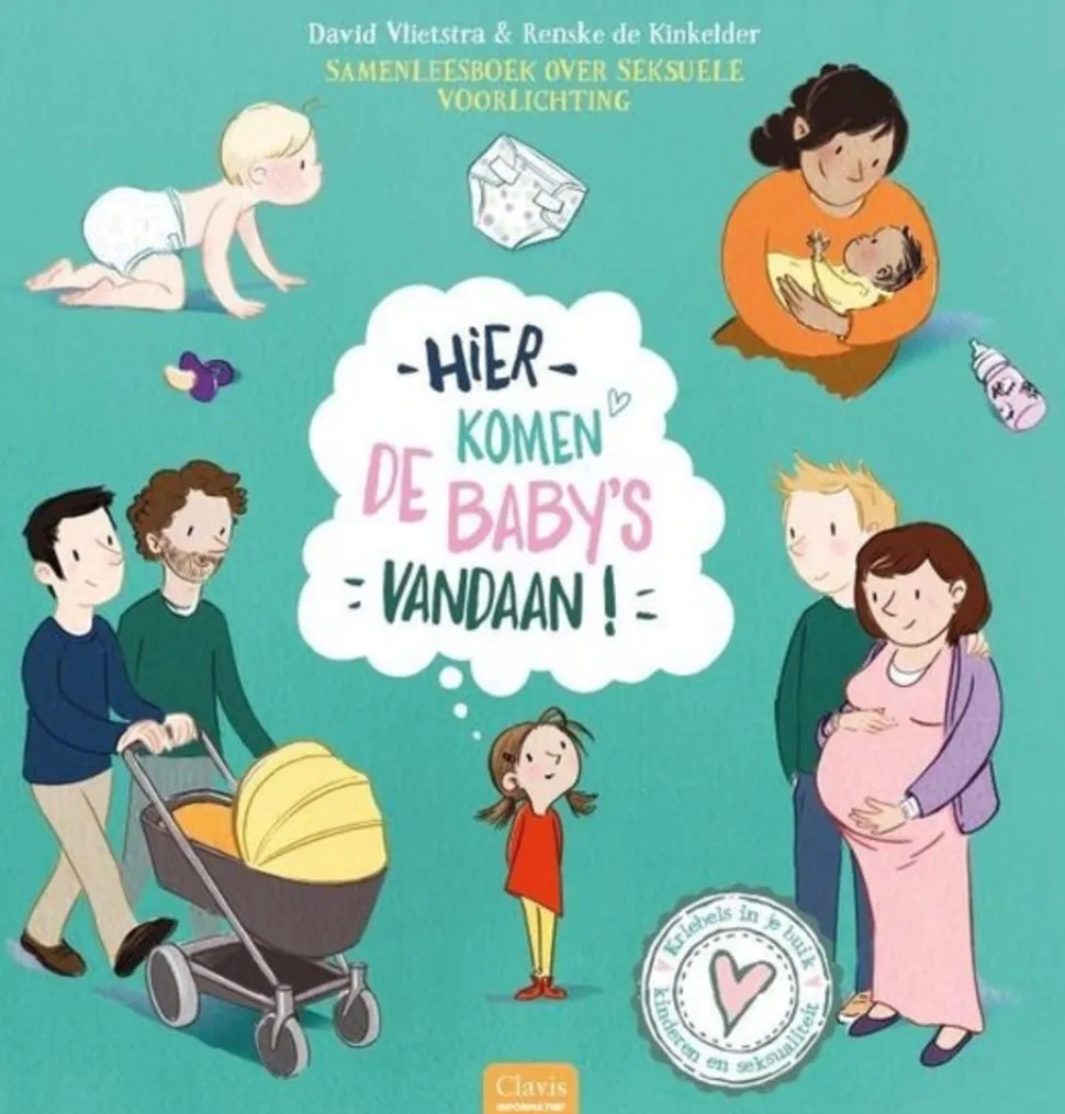 Boek : Hier komen de baby's vandaan