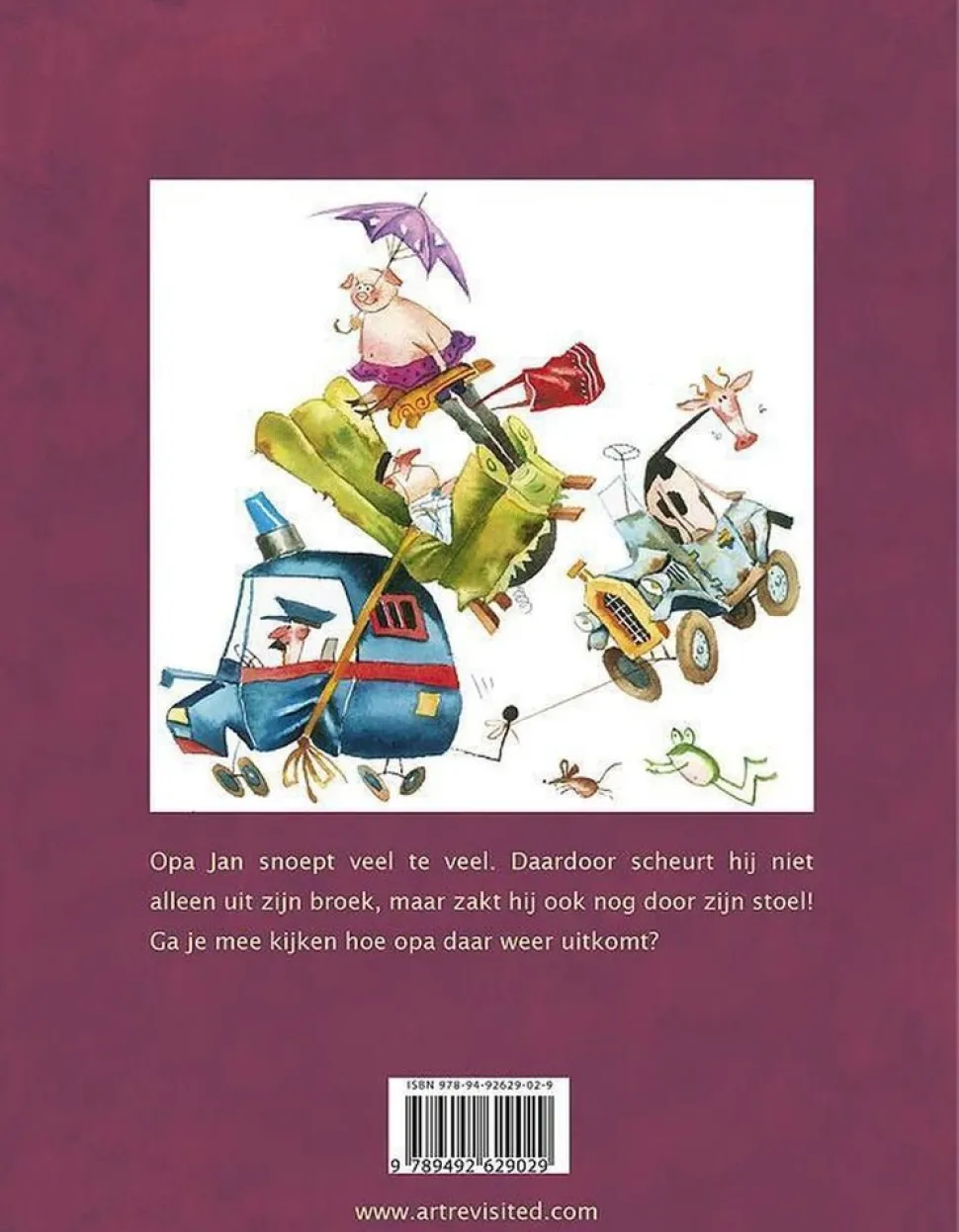Boek | Opa Jan zakt door zijn stoel