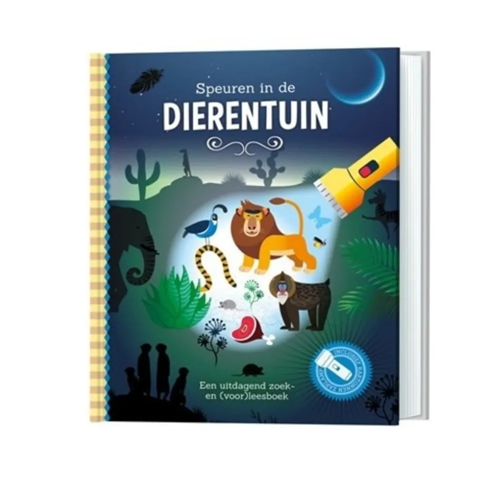 Boek - Speuren in de dierentuin