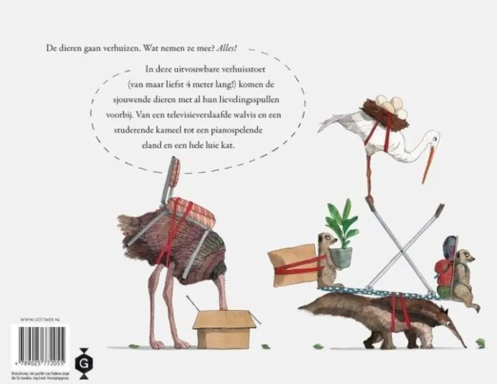 Boek : Verhuisdieren