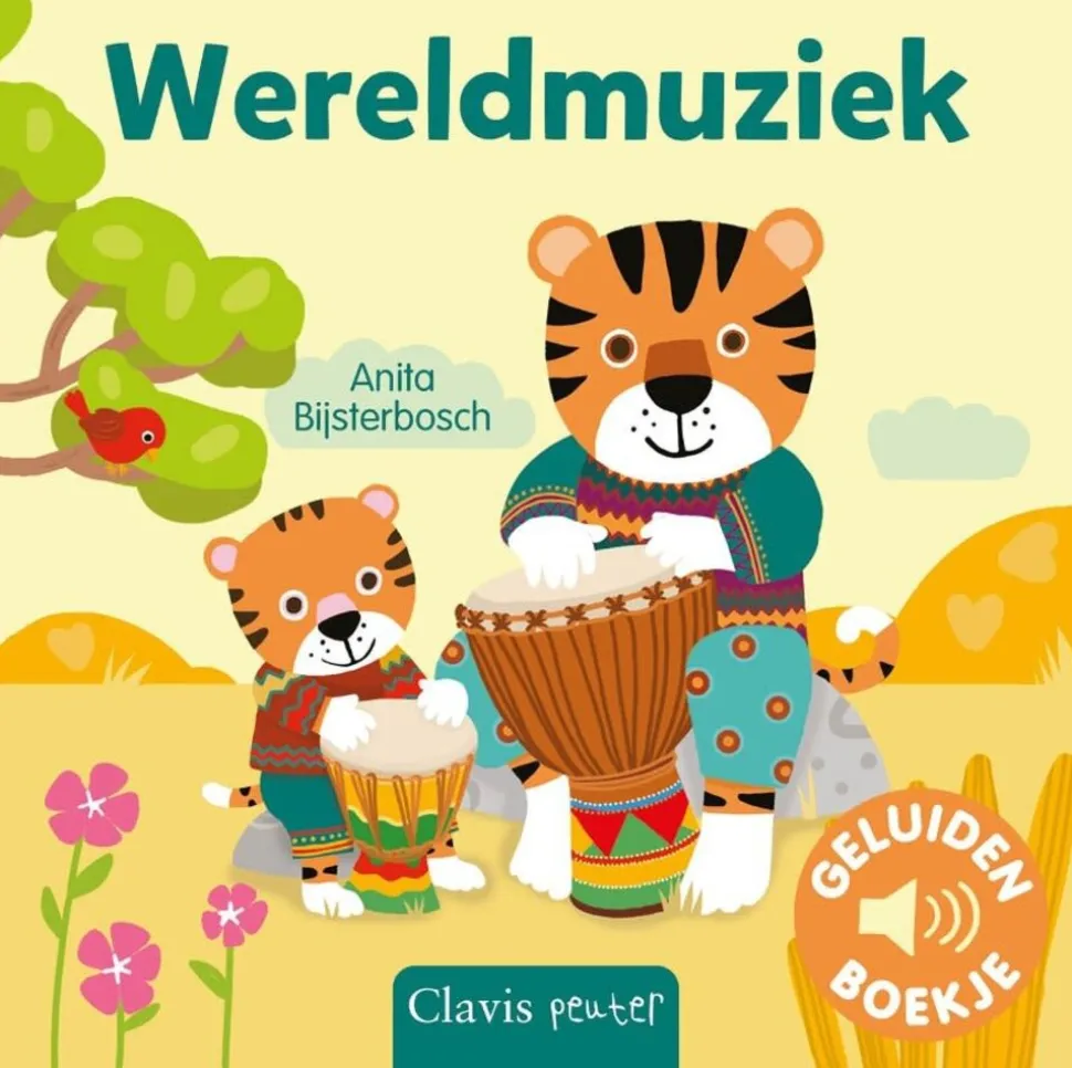 Boek : Wereldmuziek ( geluidenboek)