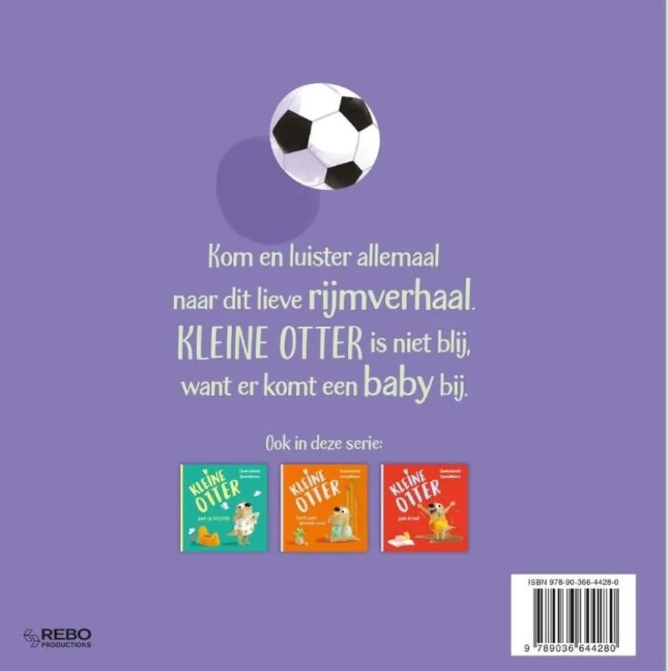 Boek: Kleine Otter en de nieuwe baby