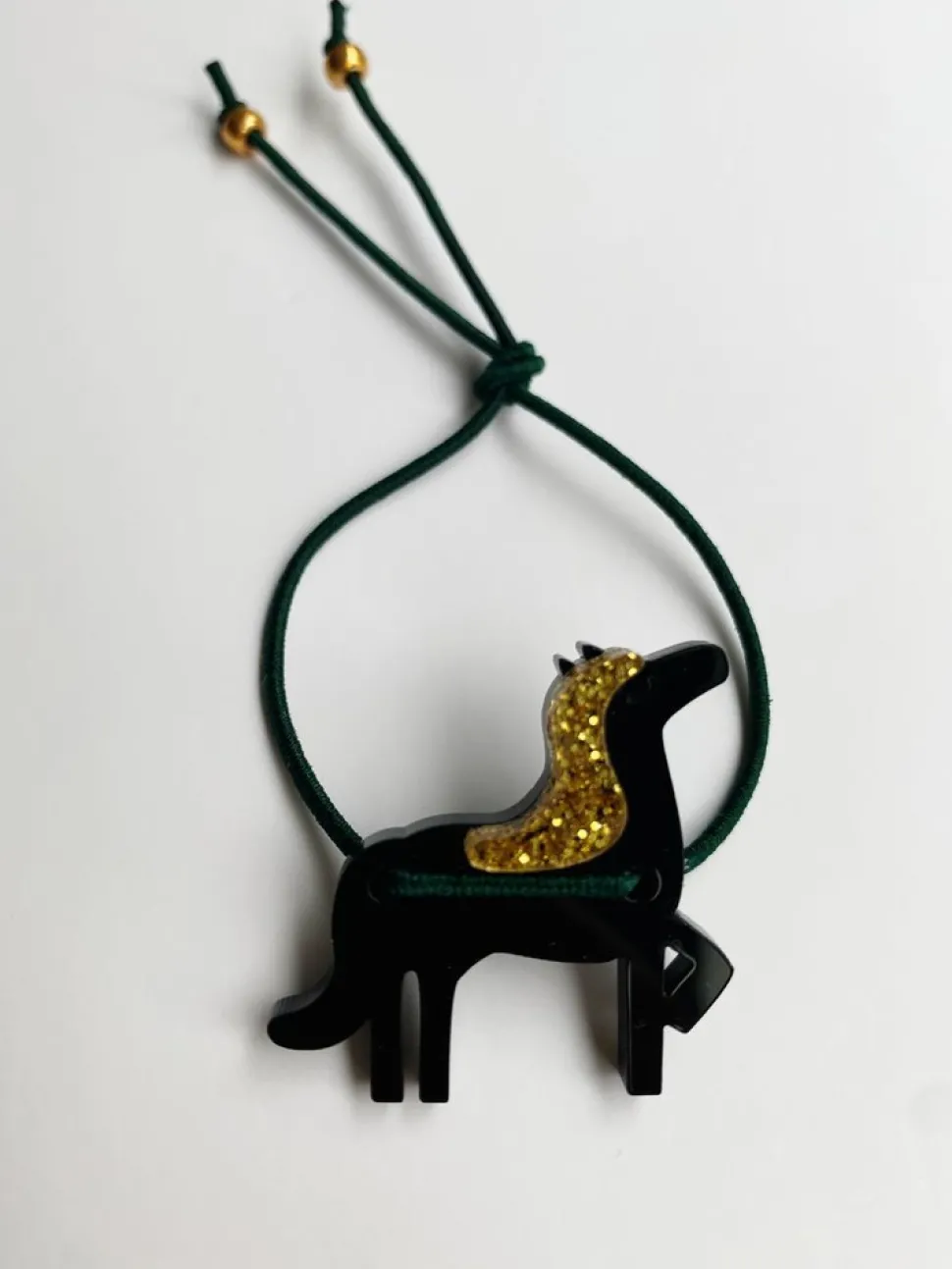 By Melo - Armband paard zwart