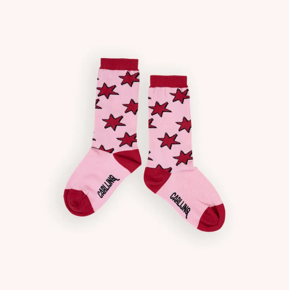 CarlijnQ | Stars | Knee Socks | Combed Cotton