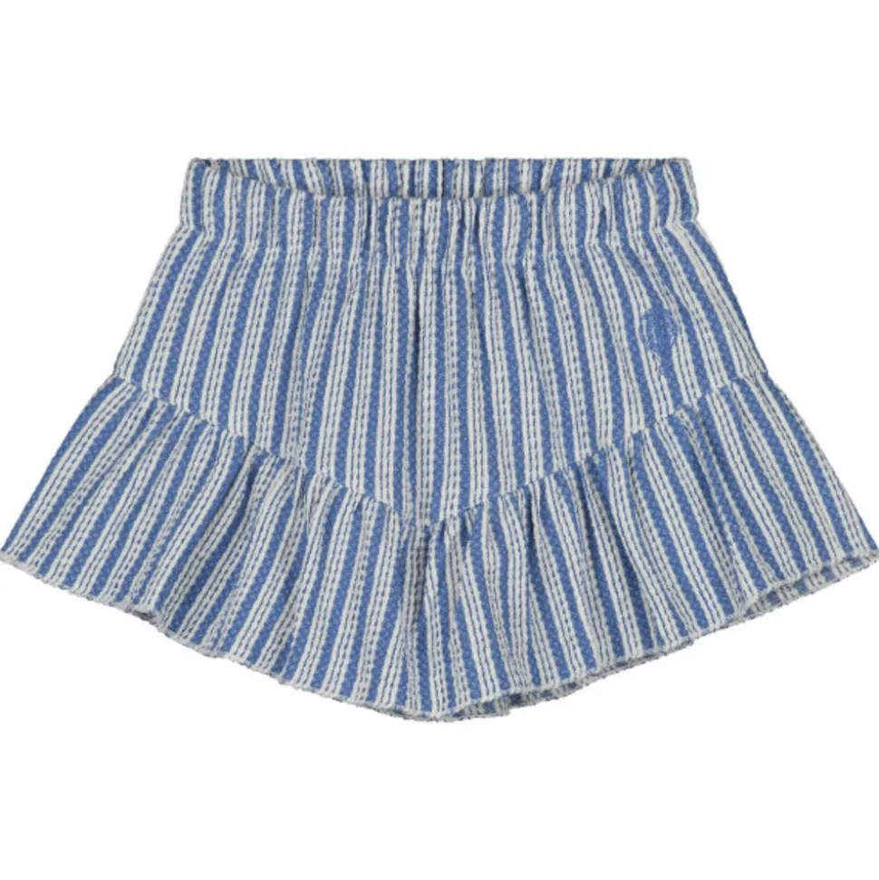 Charlie Petite | Ines Short | StripesBlue/White