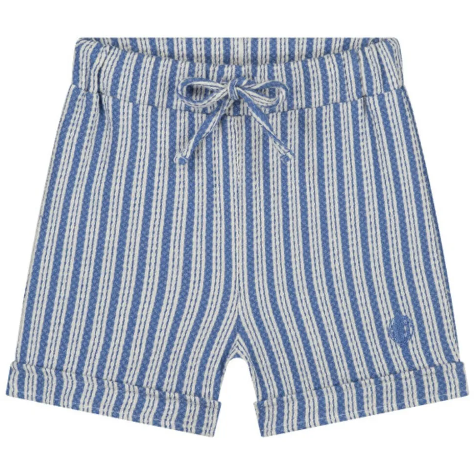 Charlie Petite | Ivo Short | StripesBlue/White