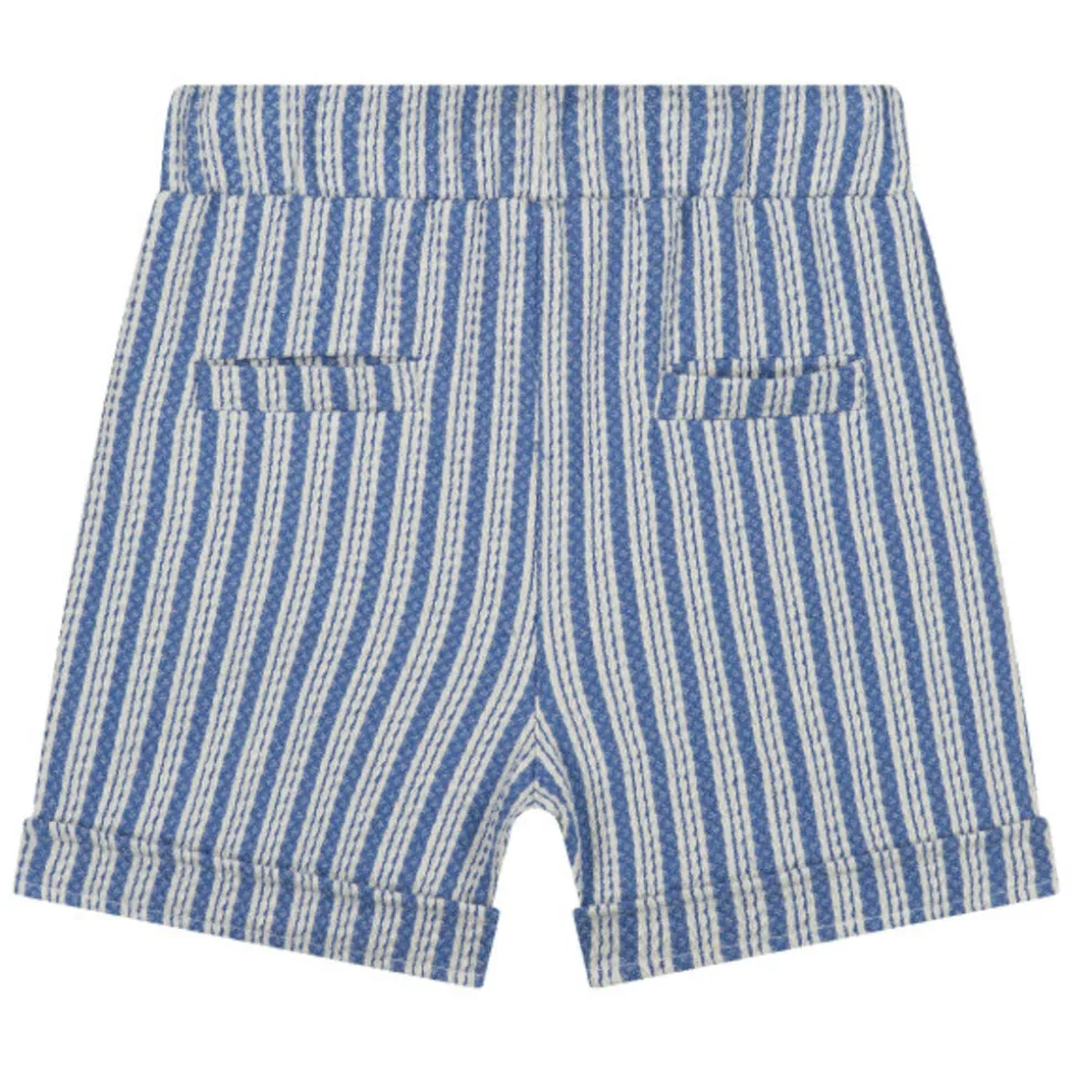 Charlie Petite | Ivo Short | StripesBlue/White