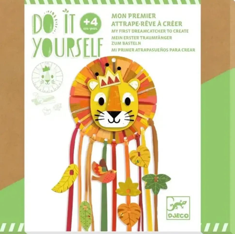 Djeco | Do it yourself | Dromenvanger leeuw