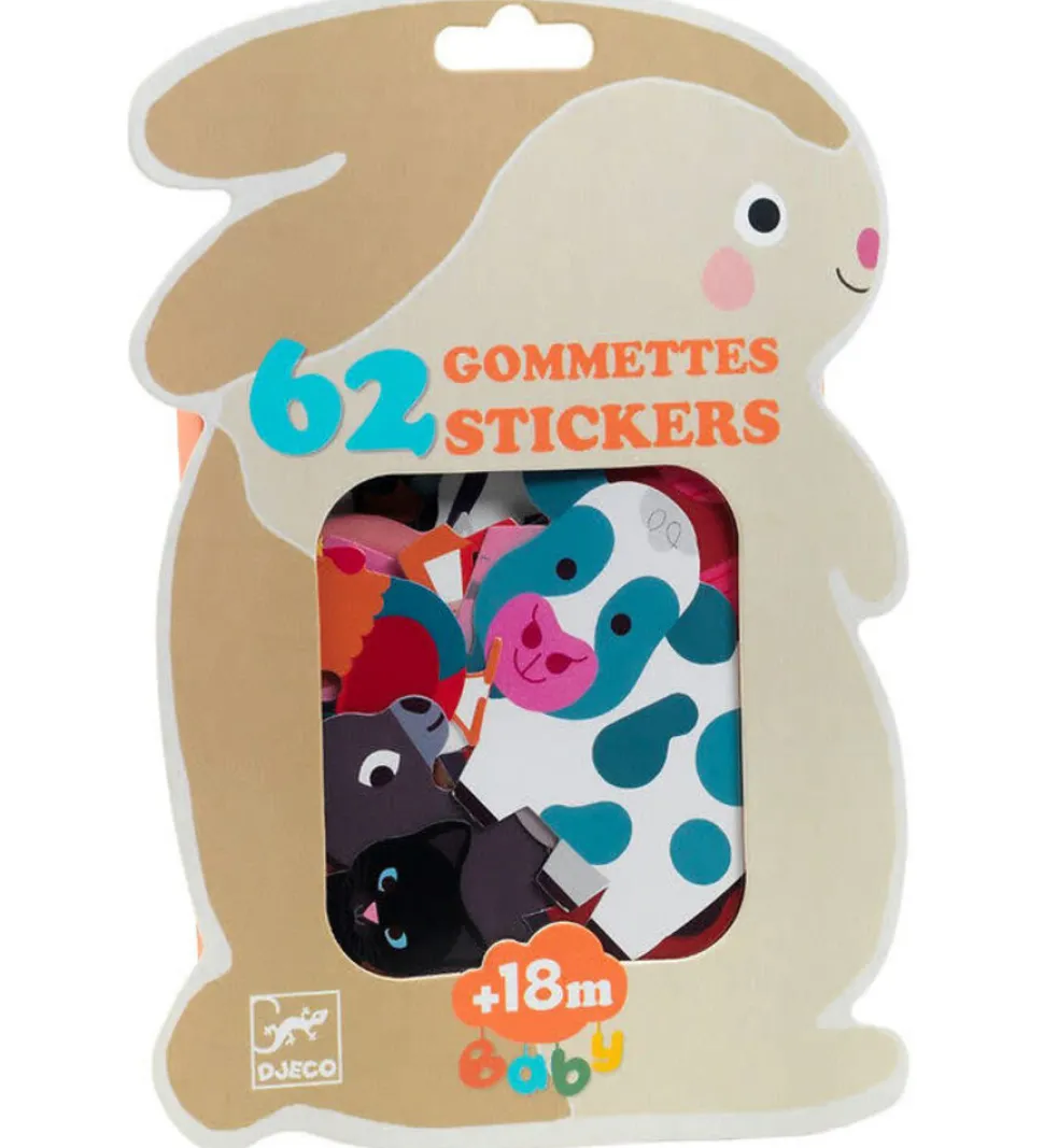 Djeco | Big stickers | Farm animals