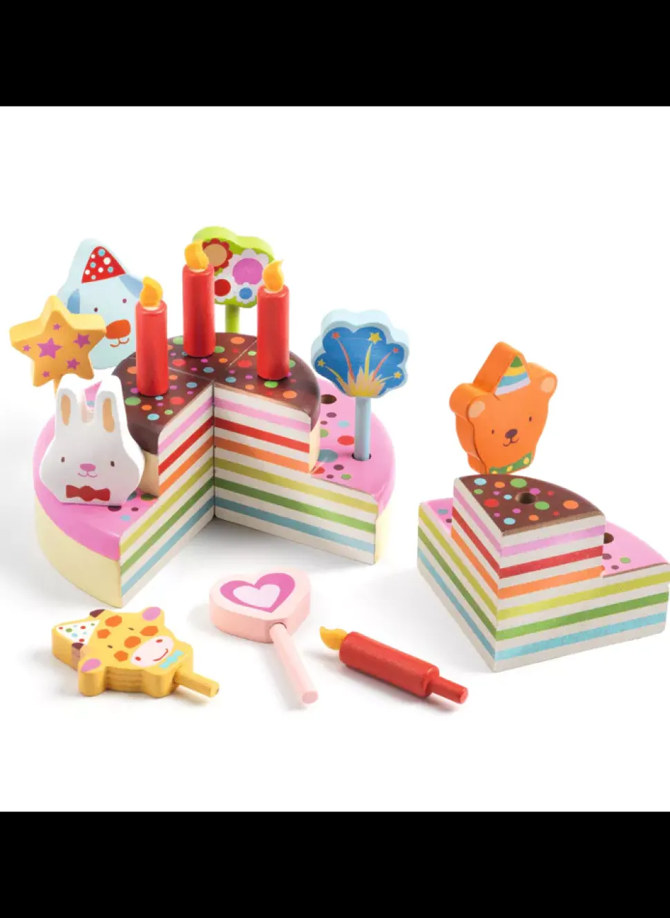 Djeco | Happy birthday | Speelgoed verjaardagstaart