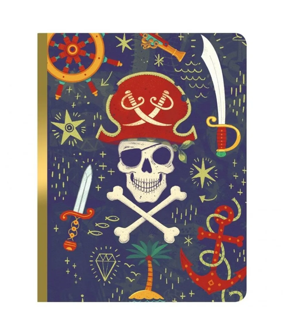 Djeco | Notebook piraat