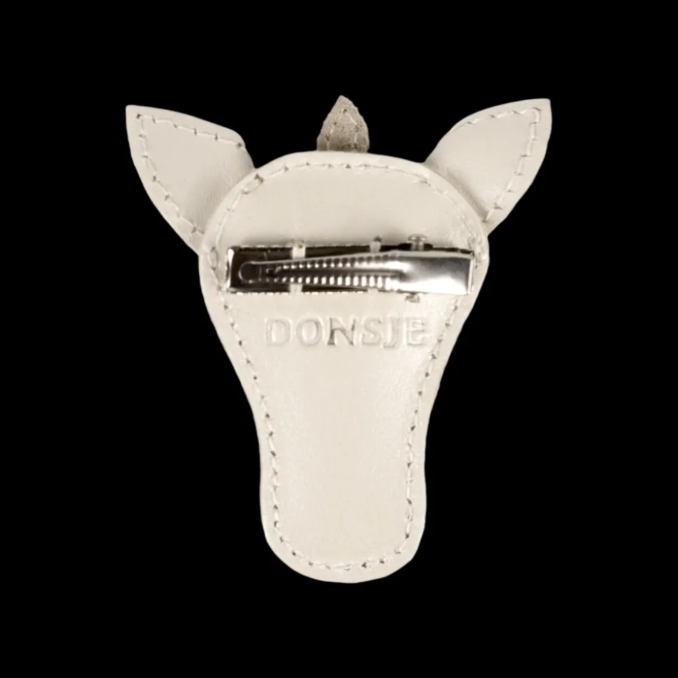 donsje_amsterdam___blinc__2.webp Donsje Amsterdam | Blinc Clip | Unicorn | Off White Metallic Leather