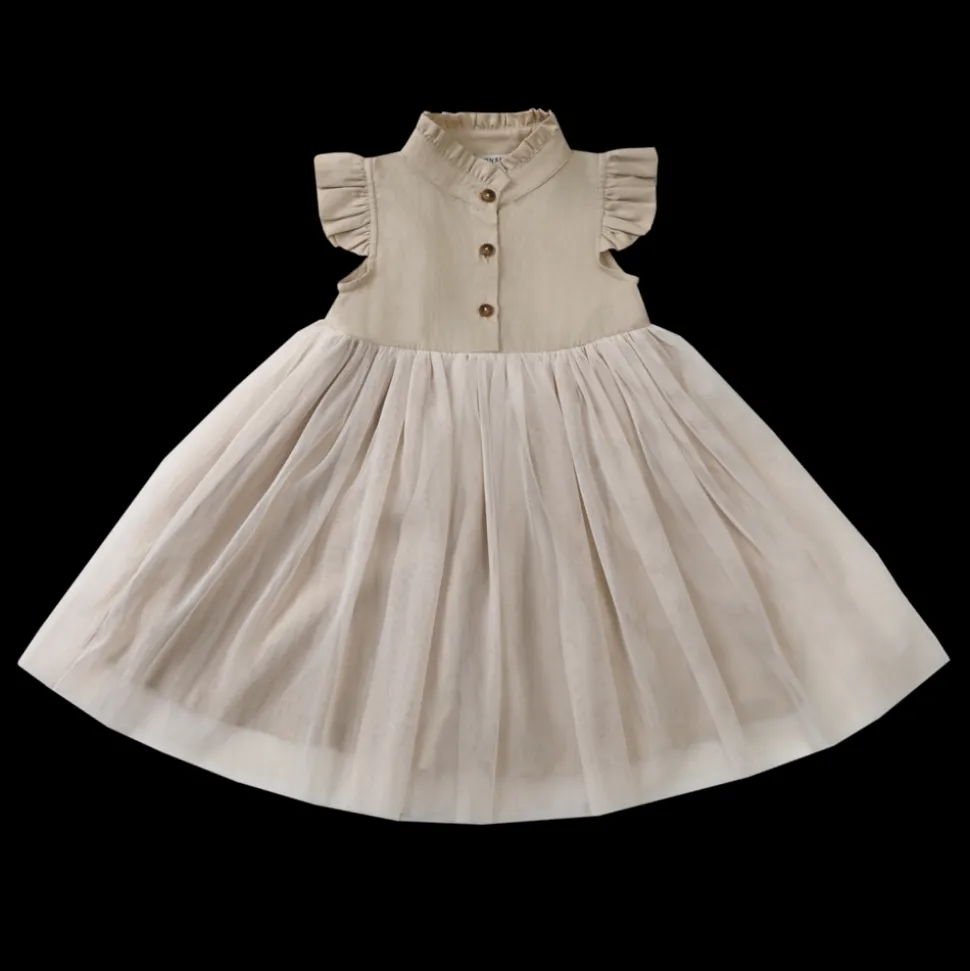 Donsje Amsterdam | Fleurance Dress | Soft Sand