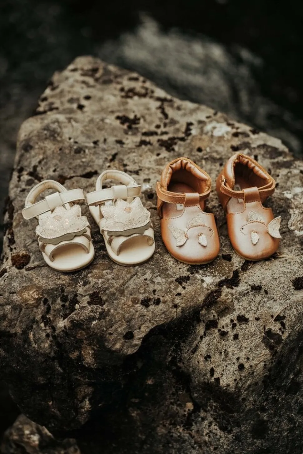Donsje Amsterdam | Tuti Fields Sandals | Water Lily | Cream Leather