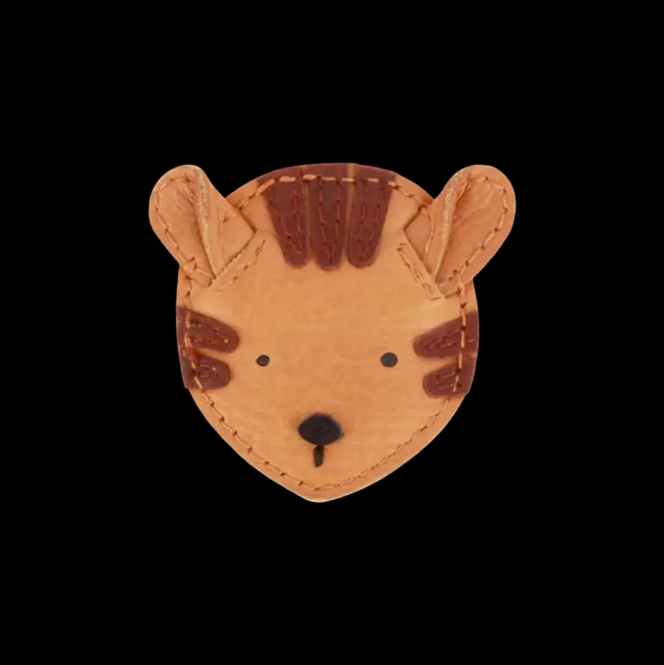 Donsje Amsterdam | Josy Classic Hairclip | Tiger | Camel Classic Leather