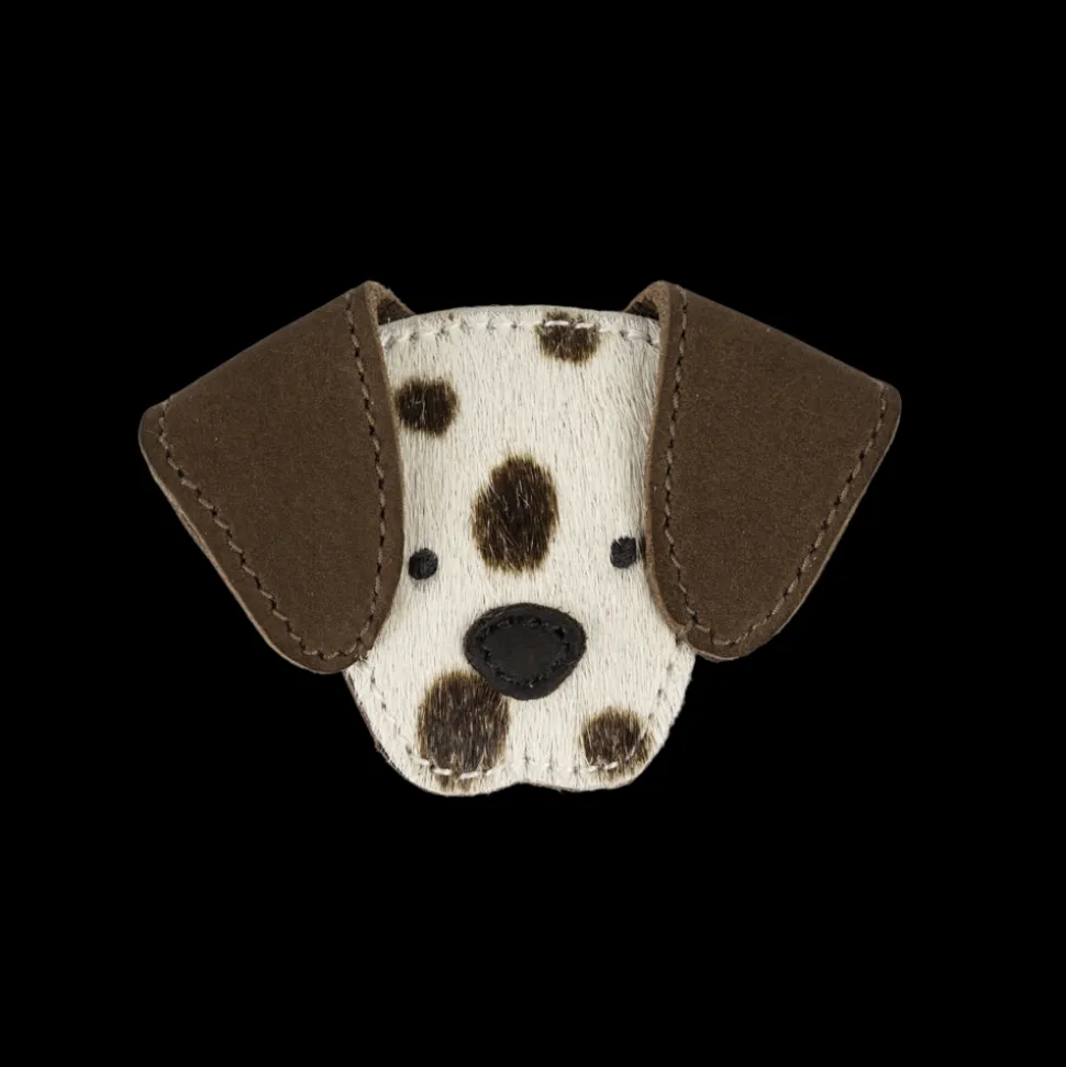 Donsje Amsterdam | Josy Exclusive Hairclip | Dalmatian | Black Spotted Cow Hair