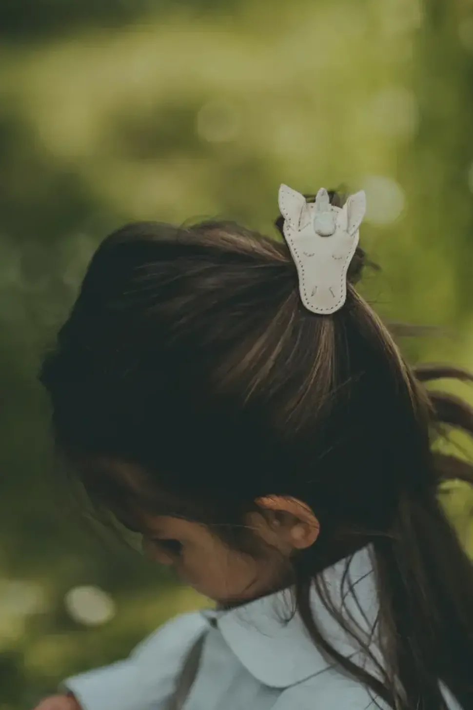donsje_amsterdam__josy_sp_2.webp Donsje Amsterdam | Josy Special Hair Tie | Unicorn | Light Rose Leather