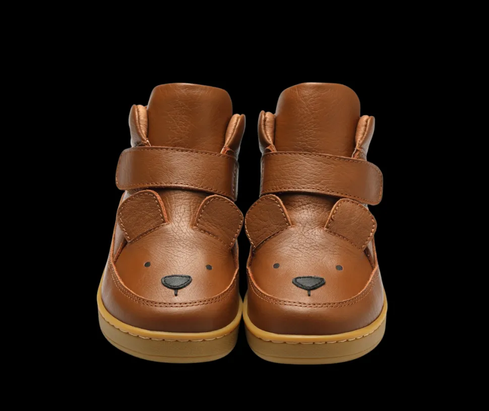 Donsje Amsterdam | Mika Sneakers | Bear | Cognac Leather