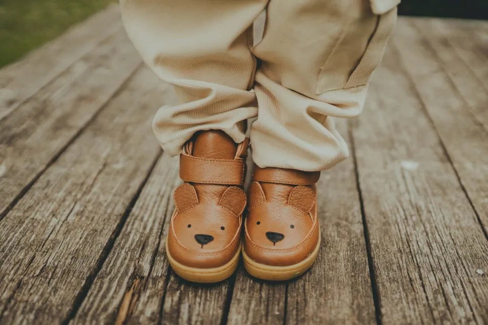 Donsje Amsterdam | Mika Sneakers | Bear | Cognac Leather