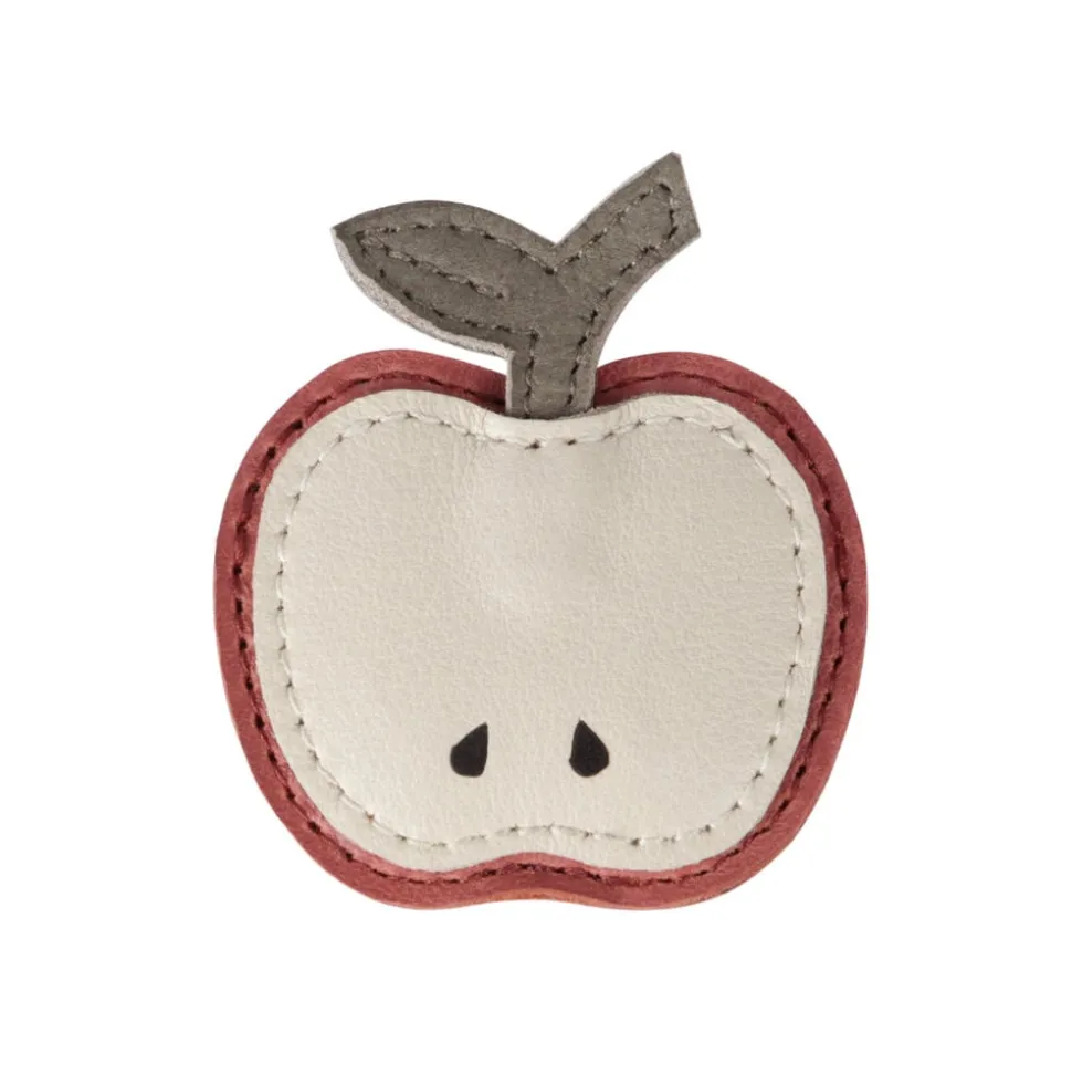 Donsje Amsterdam | Nanoe Fruit Hairclip | Apple | Scarlet Classic Leather
