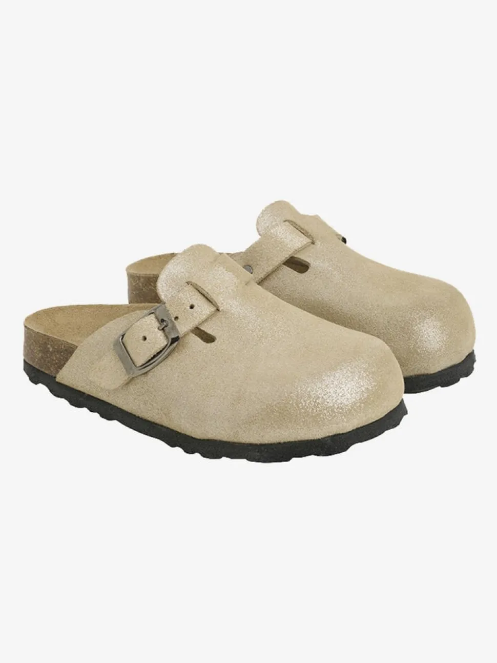 En Fant | Slippers Nubuck Leather | Champagne Beige