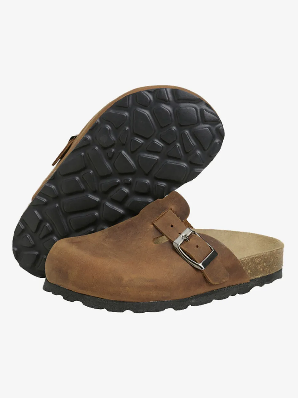En Fant | Slippers Nubuck Leather | Acorn
