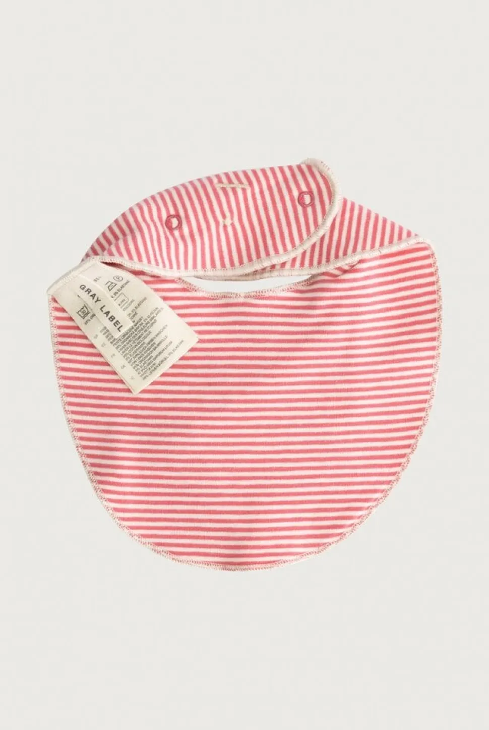 Gray Label | Baby Bib GOTS | Cherry - Cream