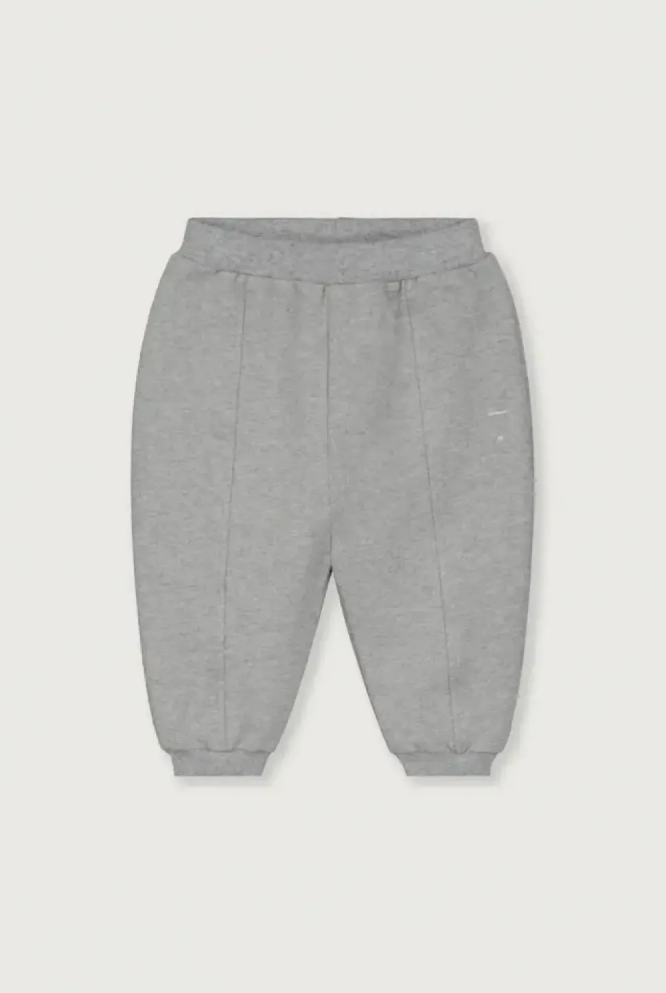 Gray Label | Baby Pant with Pintucks GOTS | Grey Melange