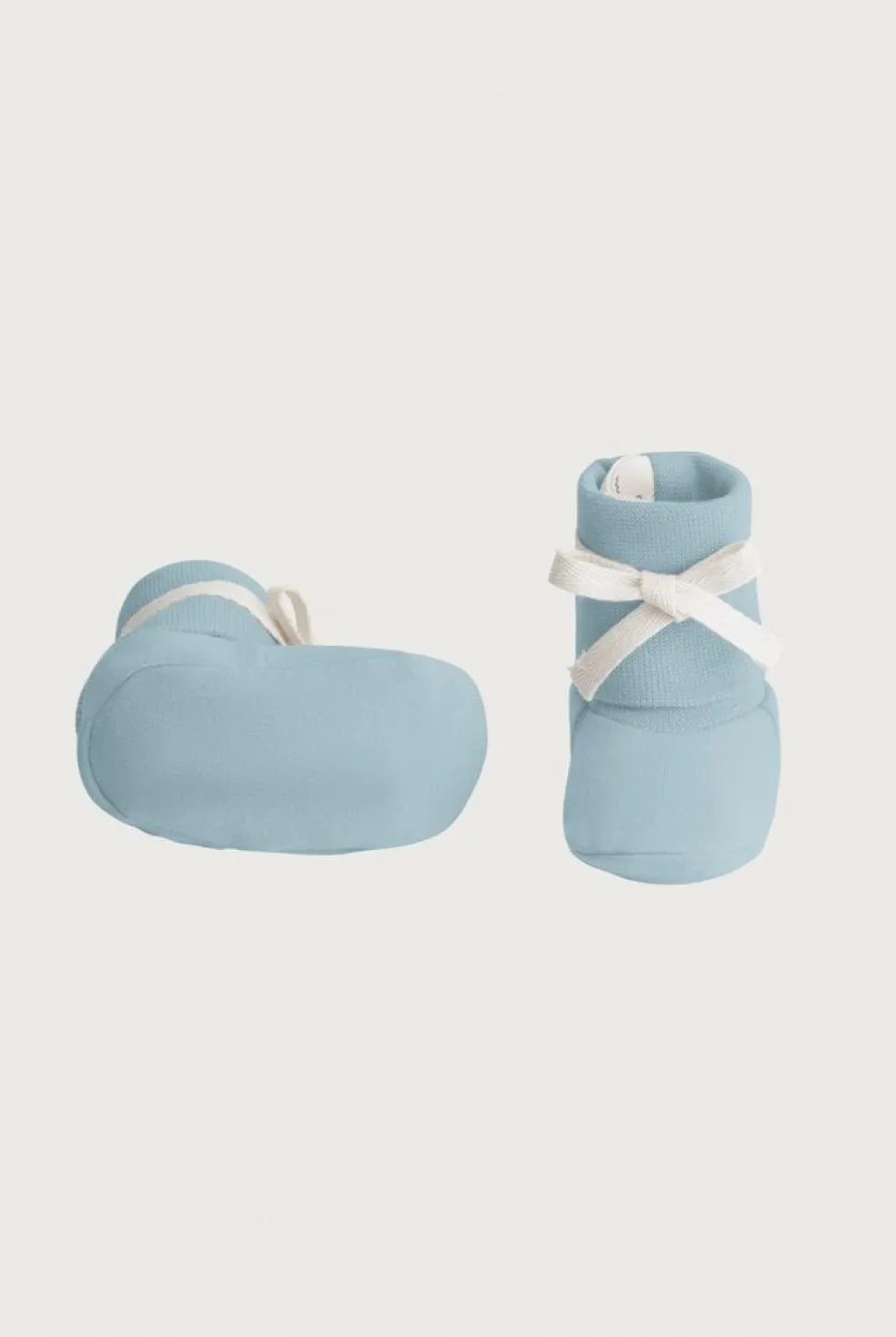 gray_label__baby_ribbed_b_1.webp Gray Label | Baby Ribbed Booties GOTS | Sky