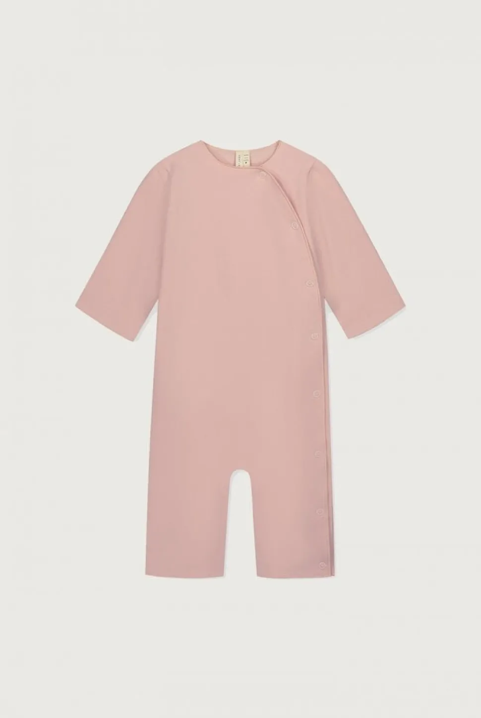 Gray Label | Baby Suit with Snaps GOTS | Faded Pink