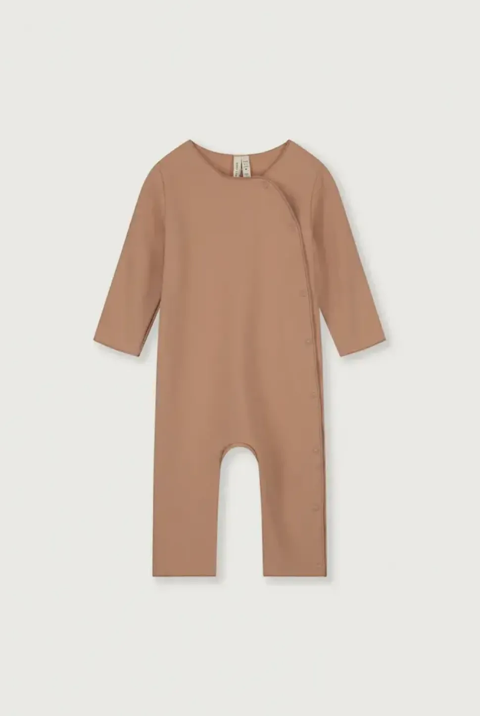 Gray Label | 0M Suit with Snaps GOTS | Biscuit