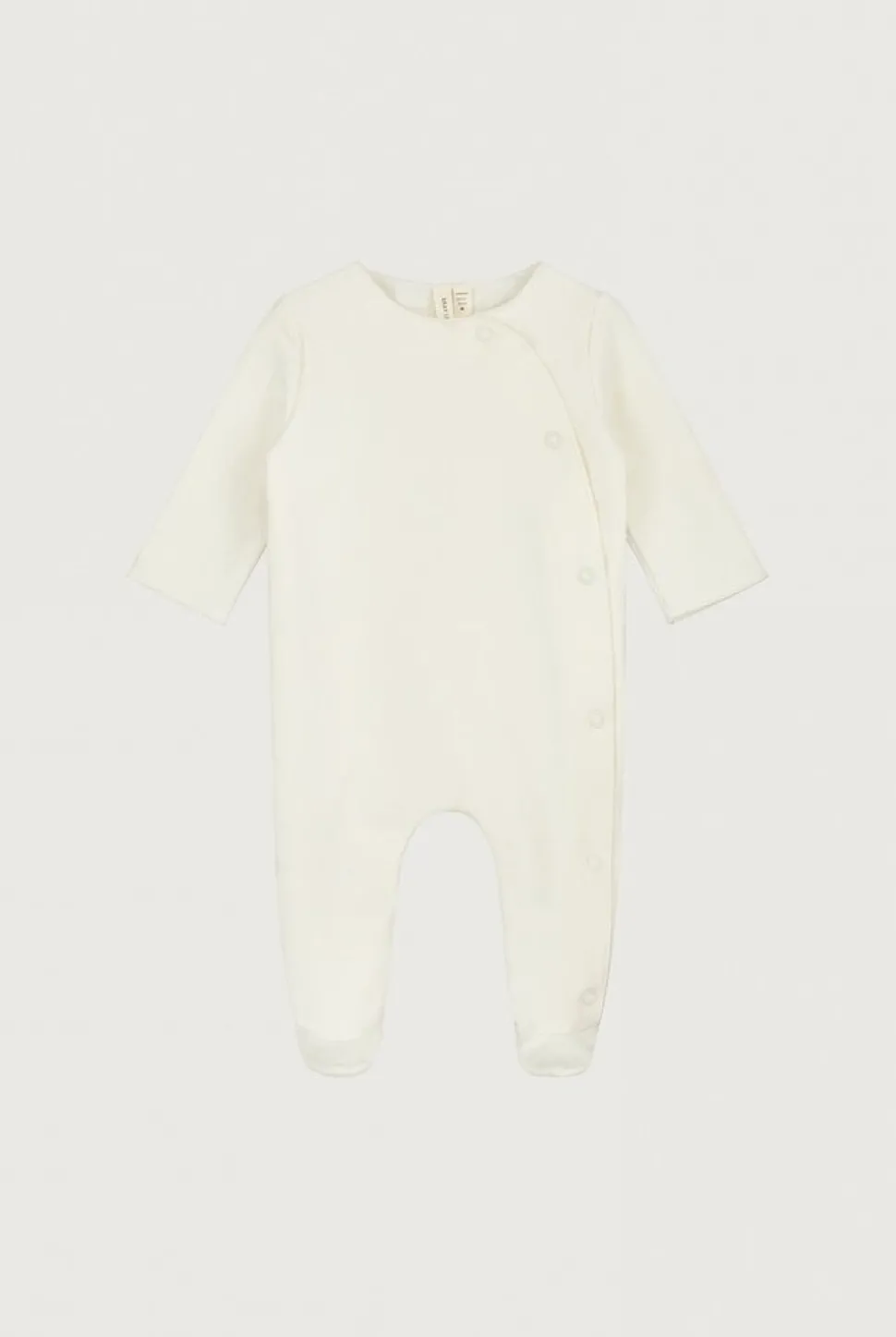 Gray Label | Newborn Suit with Snaps GOTS | Cream