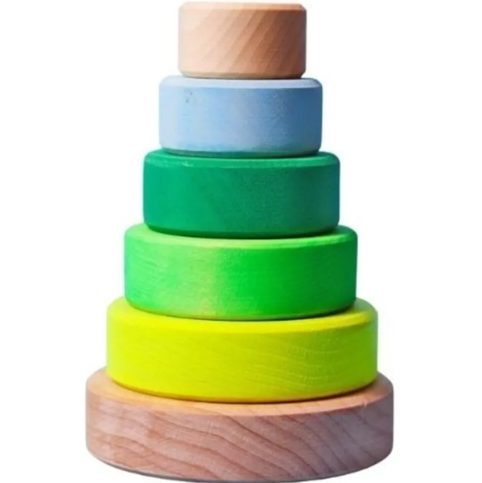 Grimm's | Stapeltoren small | Neon Groen