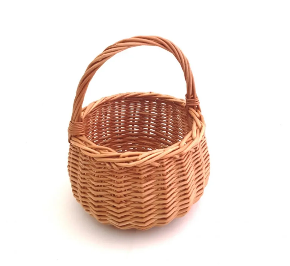 Hollie | Rieten mandje zonder bekleding