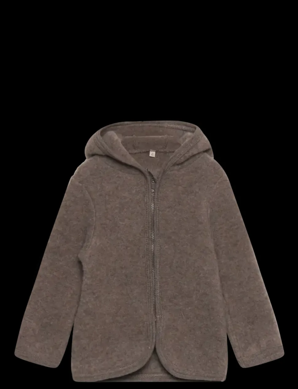 HUTTEliHUT | Jacket Wool Fleece (S) | Brown Melange