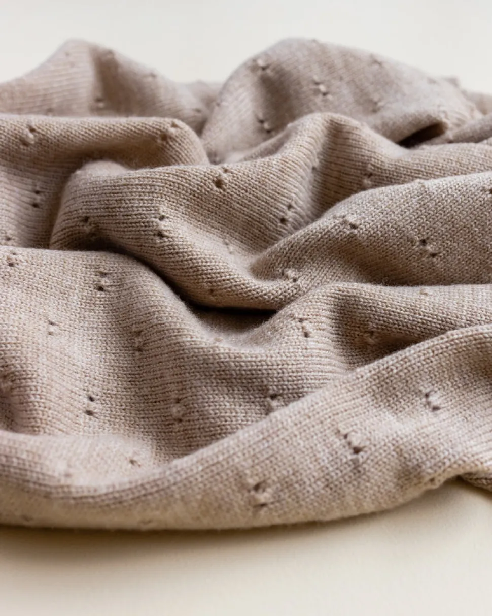 Hvid | Blanket Bibi | Sand