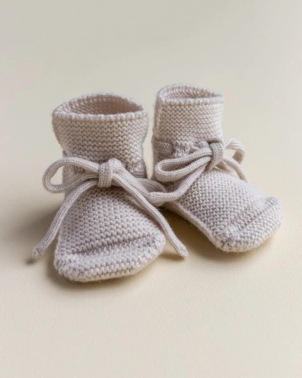 Hvid | Booties Off-White 9-15 mnd
