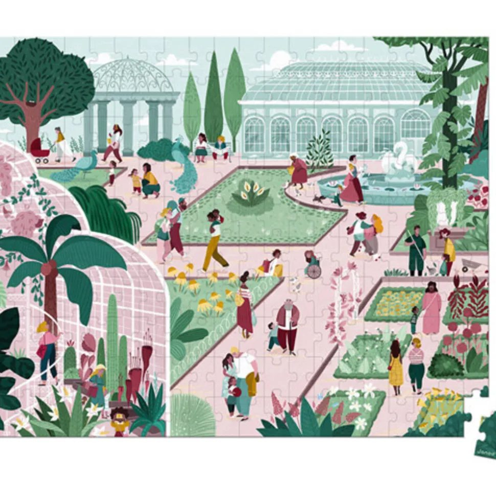 Janod Puzzel : De Botanische Tuin