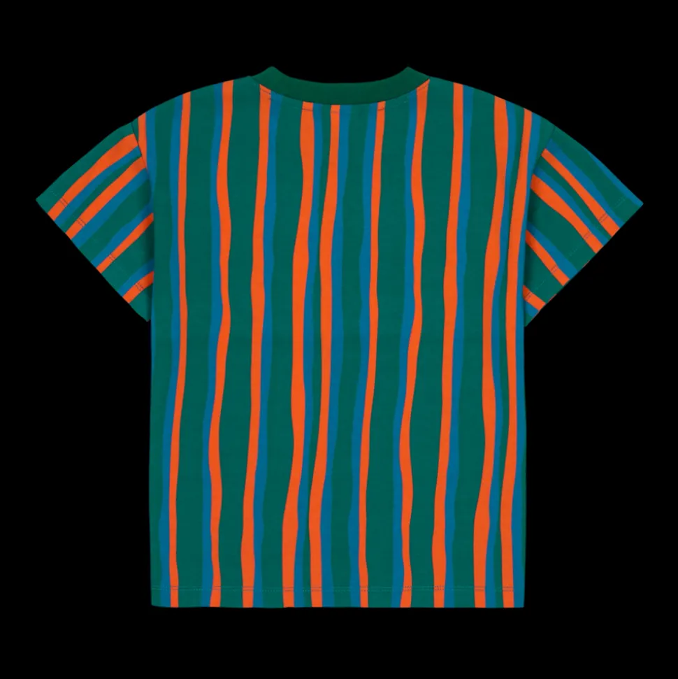 jelly_mallow__jm_striped__1-1.webp Jelly Mallow | JM striped T-shirt | Green