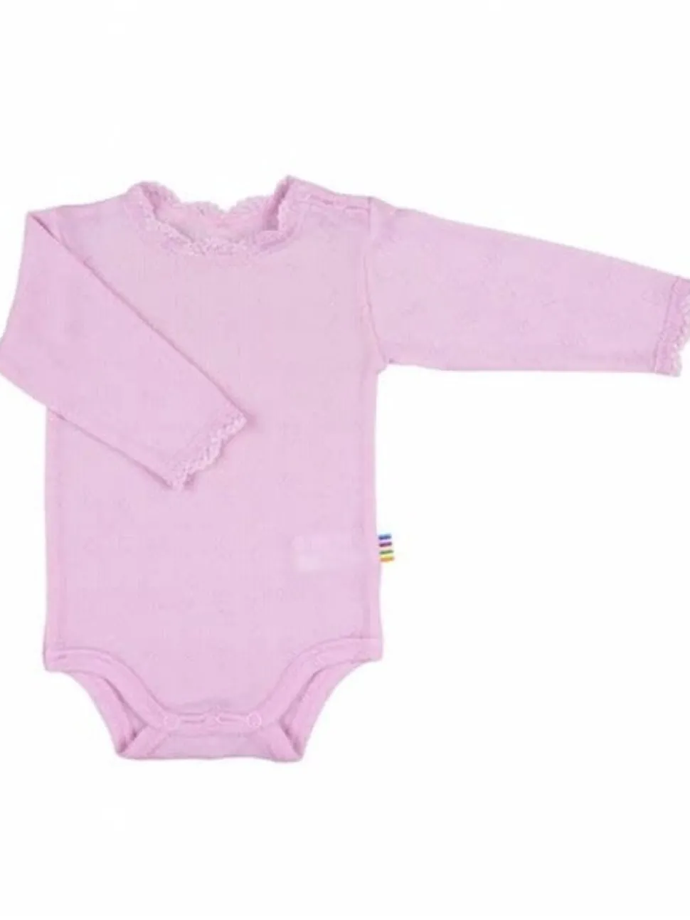 Joha | Romper wol/zijde ajour | roze
