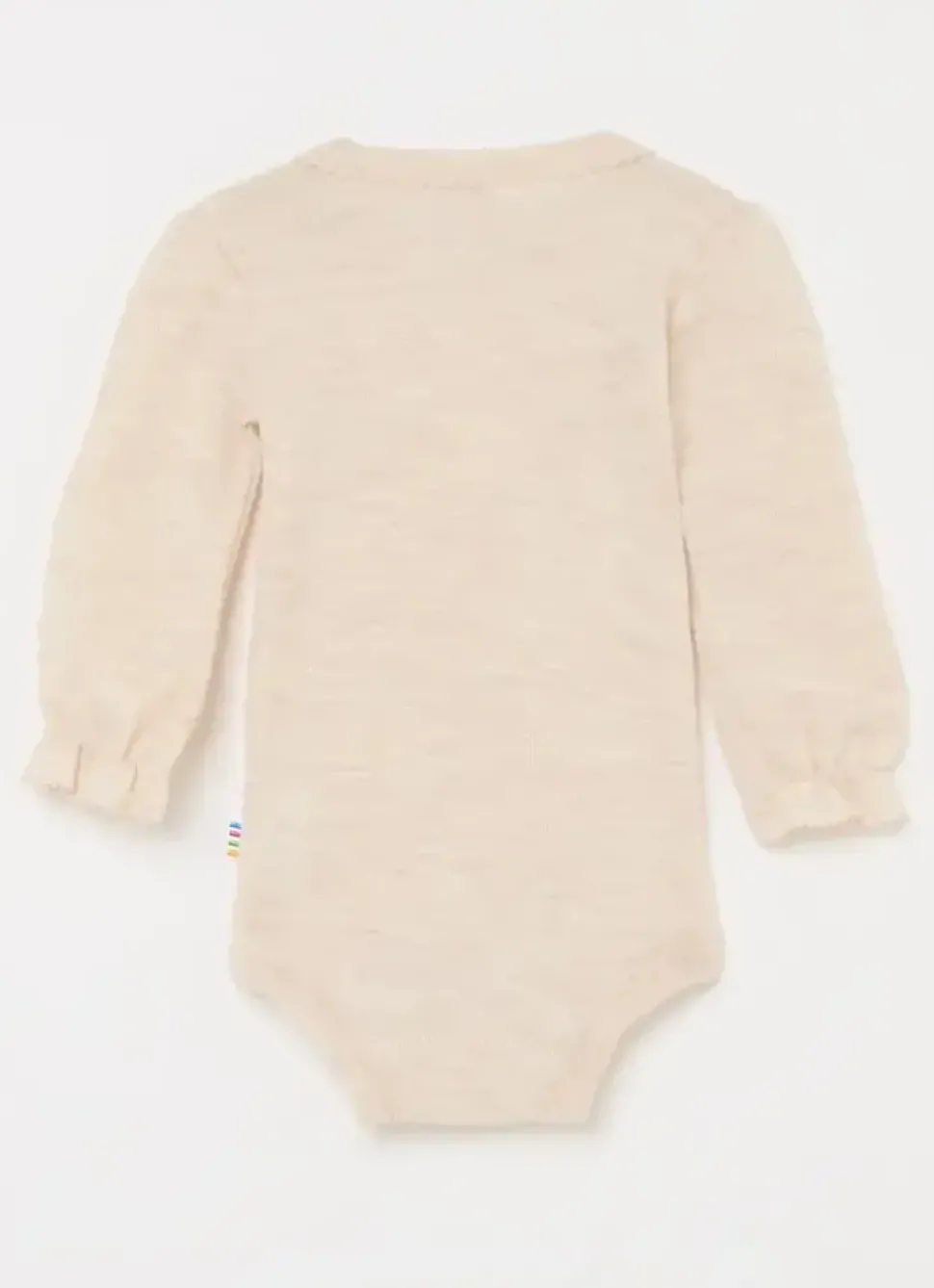Joha | Wollen romper met kant | Creme