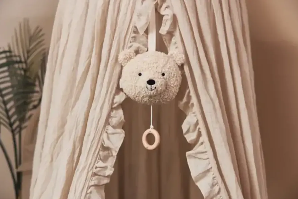 Jollein | Muziekhanger Teddy Bear | Naturel