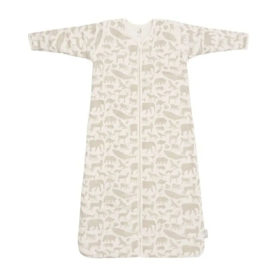 Jollein | Slaapzak Met afritsbare mouw 90cm | Animals Nougat