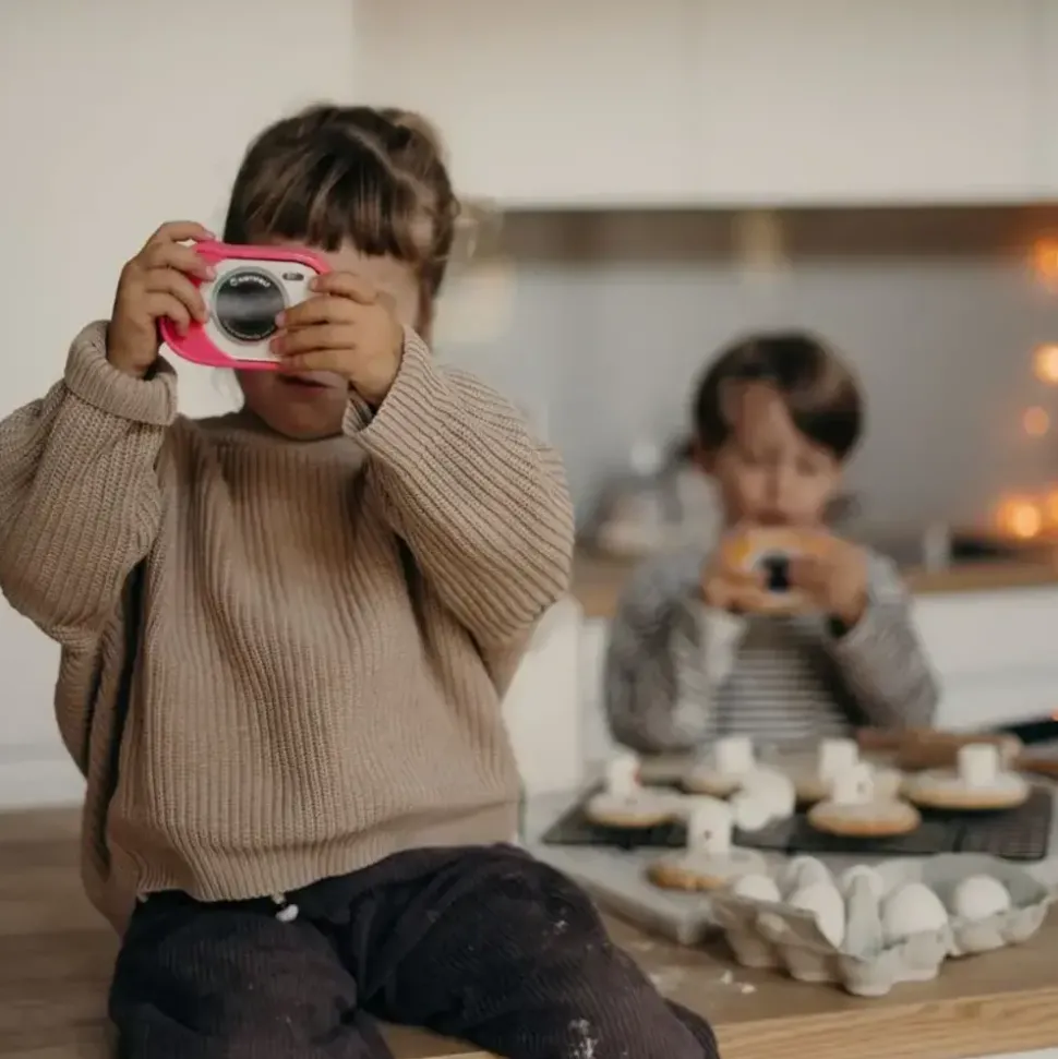 Kidywolf | Kidycam | Digitaal kindercamera waterdicht | Roze