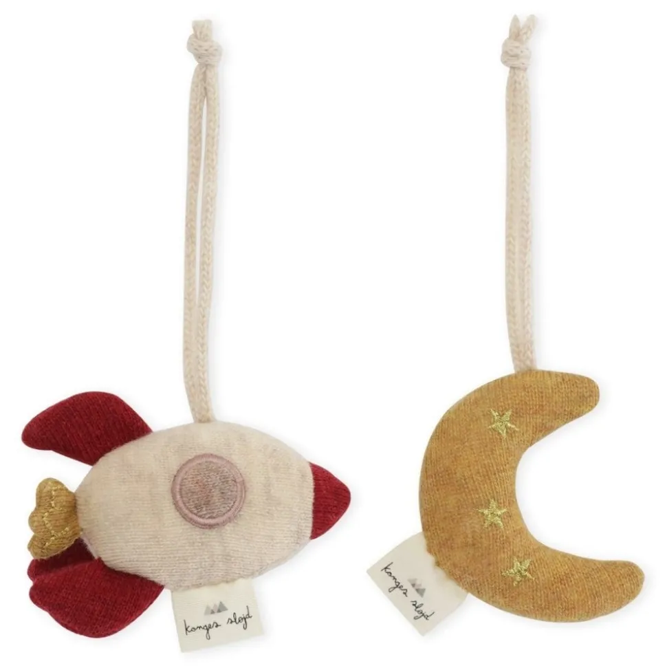 Konges Sløjd | 2 Pack Activity Moon/Rocket | Multi