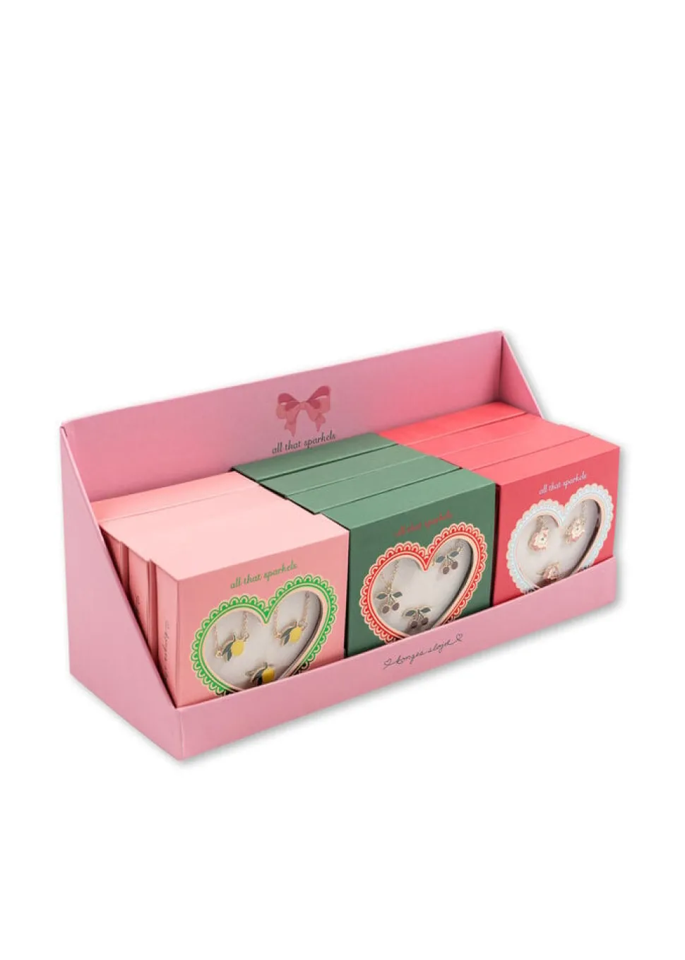 Konges Sløjd | 12 Pack Display Jewelry Set 3 Pcs | Multi