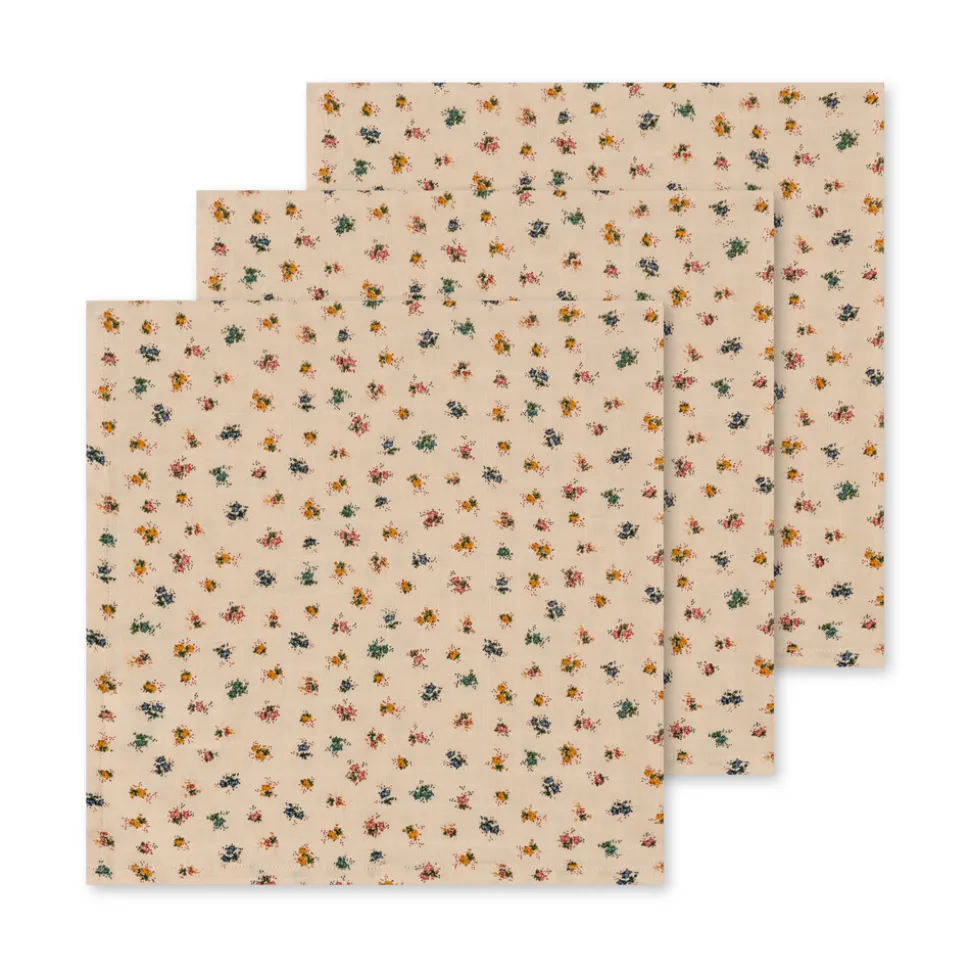 konges_sljd___pack_muslin_1-1.webp Konges Sløjd | 3 Pack Muslin Cloth Gots | Bloomie Blush