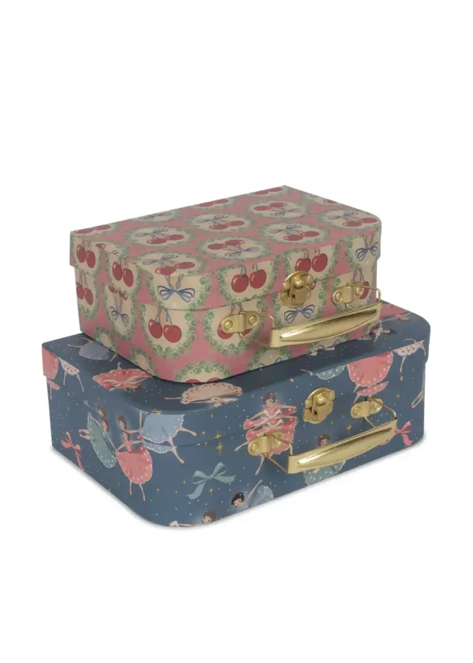 Konges Sløjd | 2 Pack Suitcase Fsc | Snow Bow Ballerina
