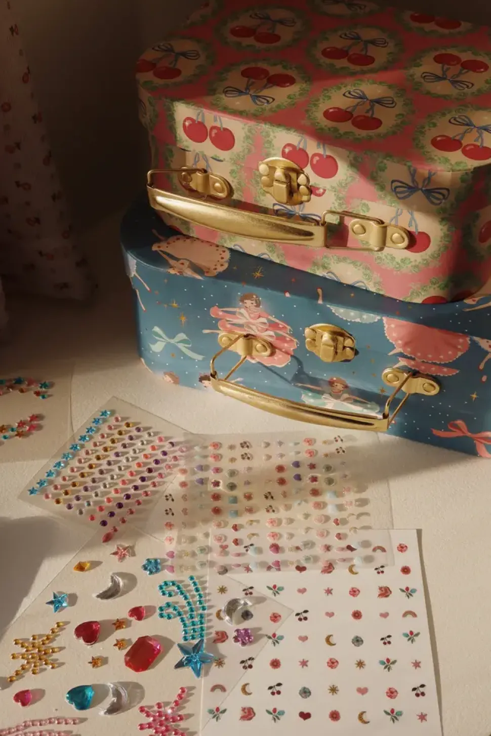 Konges Sløjd | 2 Pack Suitcase Fsc | Snow Bow Ballerina